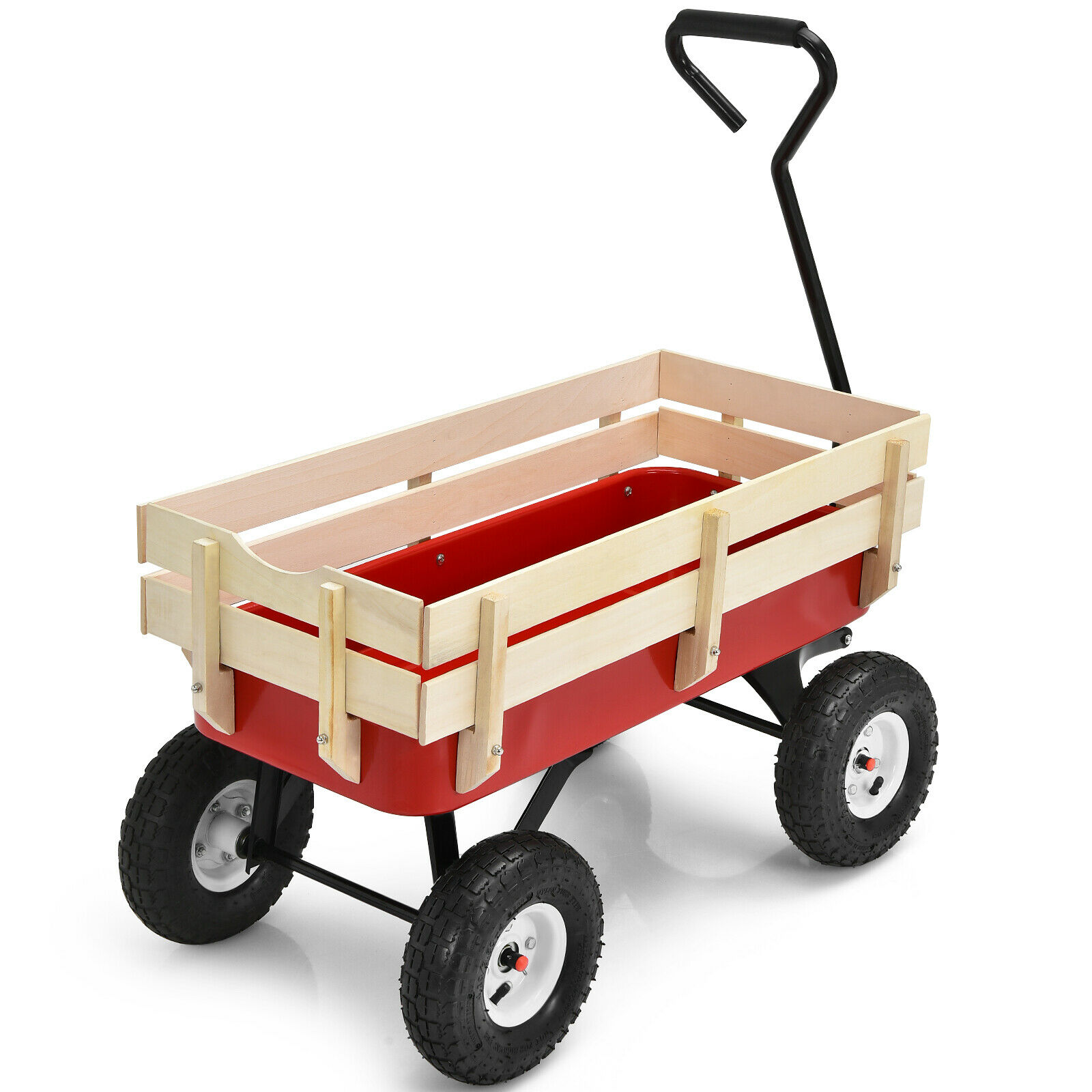 Goplus OGY01907 3-cu ft Steel Yard Cart