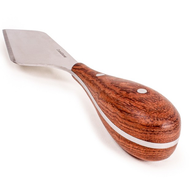 Stainless Steel Provence Hard Cheese Knife With Wood Handle