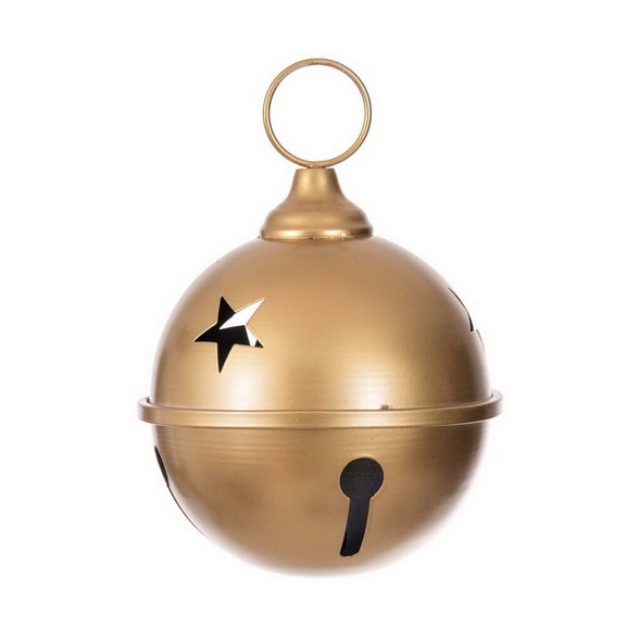 Vickerman 6 Red Iron Bell Ornament