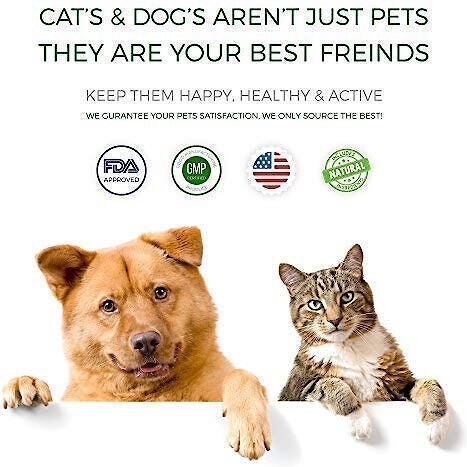 Pet Vitamin Co Shed Free Krill Oil Soft Chews Dog and Cat Supplement， 60 count