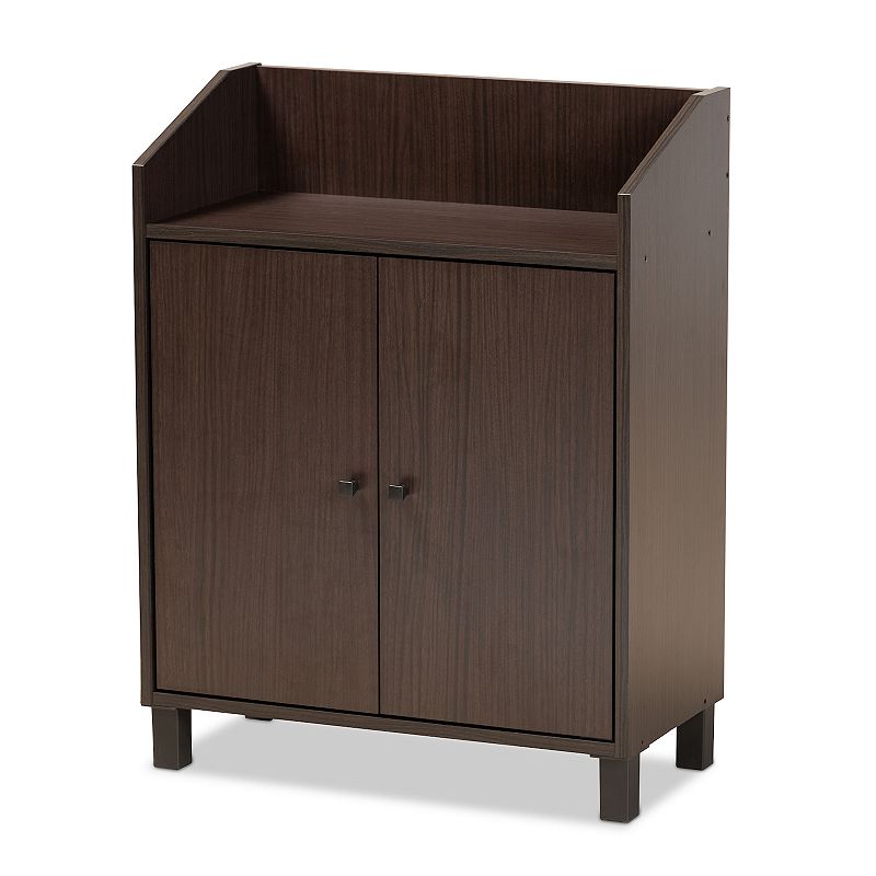 Baxton Studio Rossin Shoe Cabinet