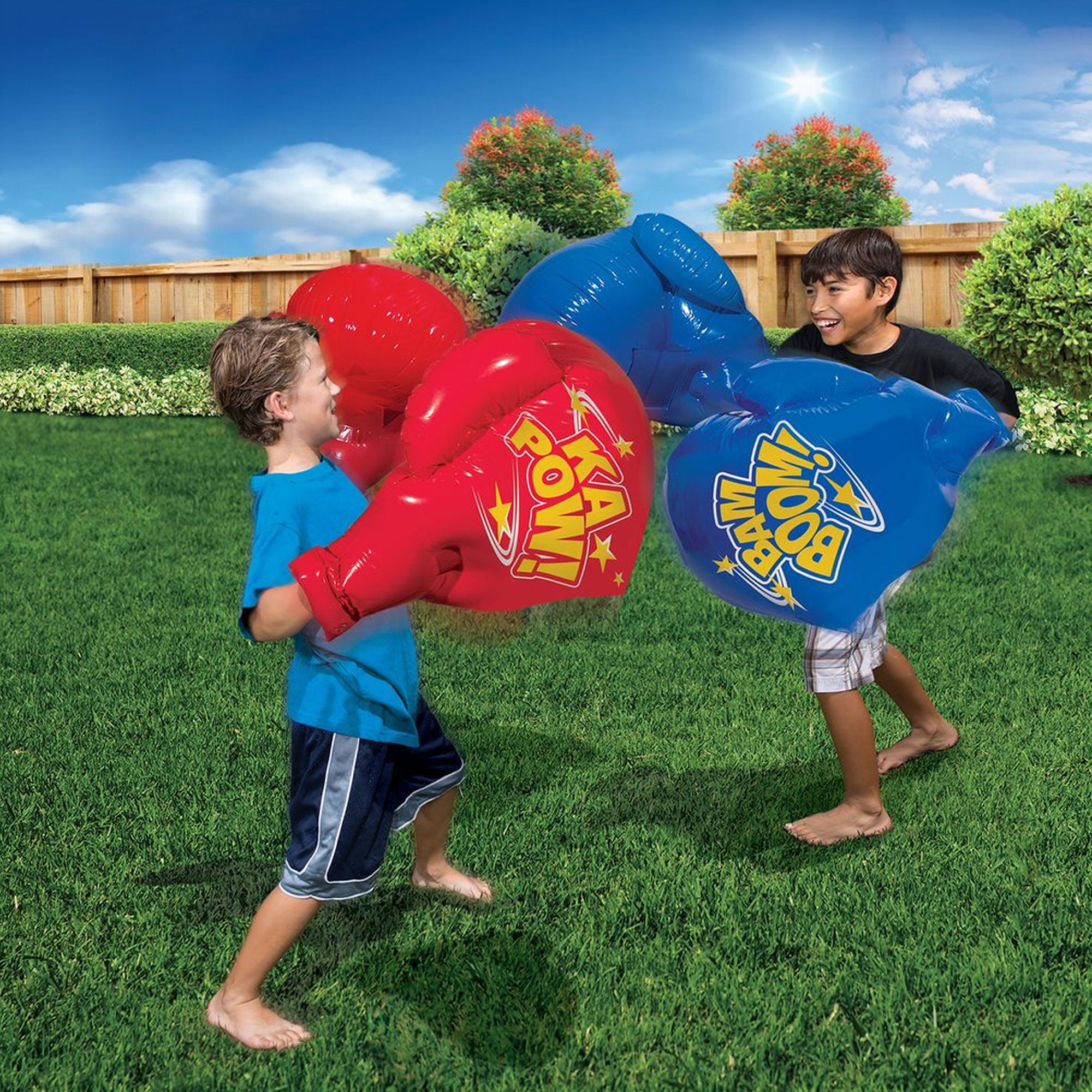 Banzai Battle Bop Combo Pack w/ Inflatable Gloves & Body Bumpers, 2 Pairs