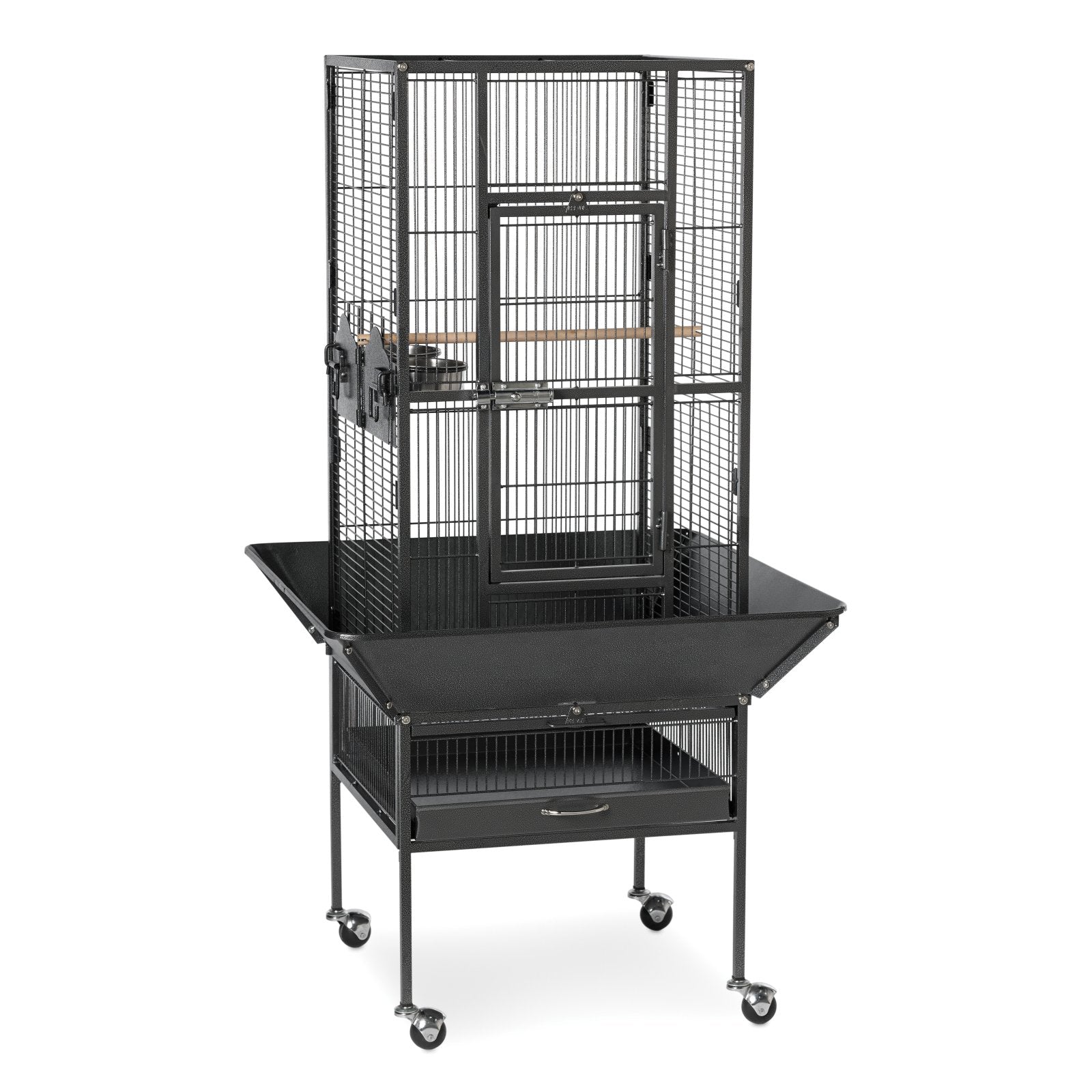 Prevue Pet Products Park Plaza Bird Cage， Black Hammertone