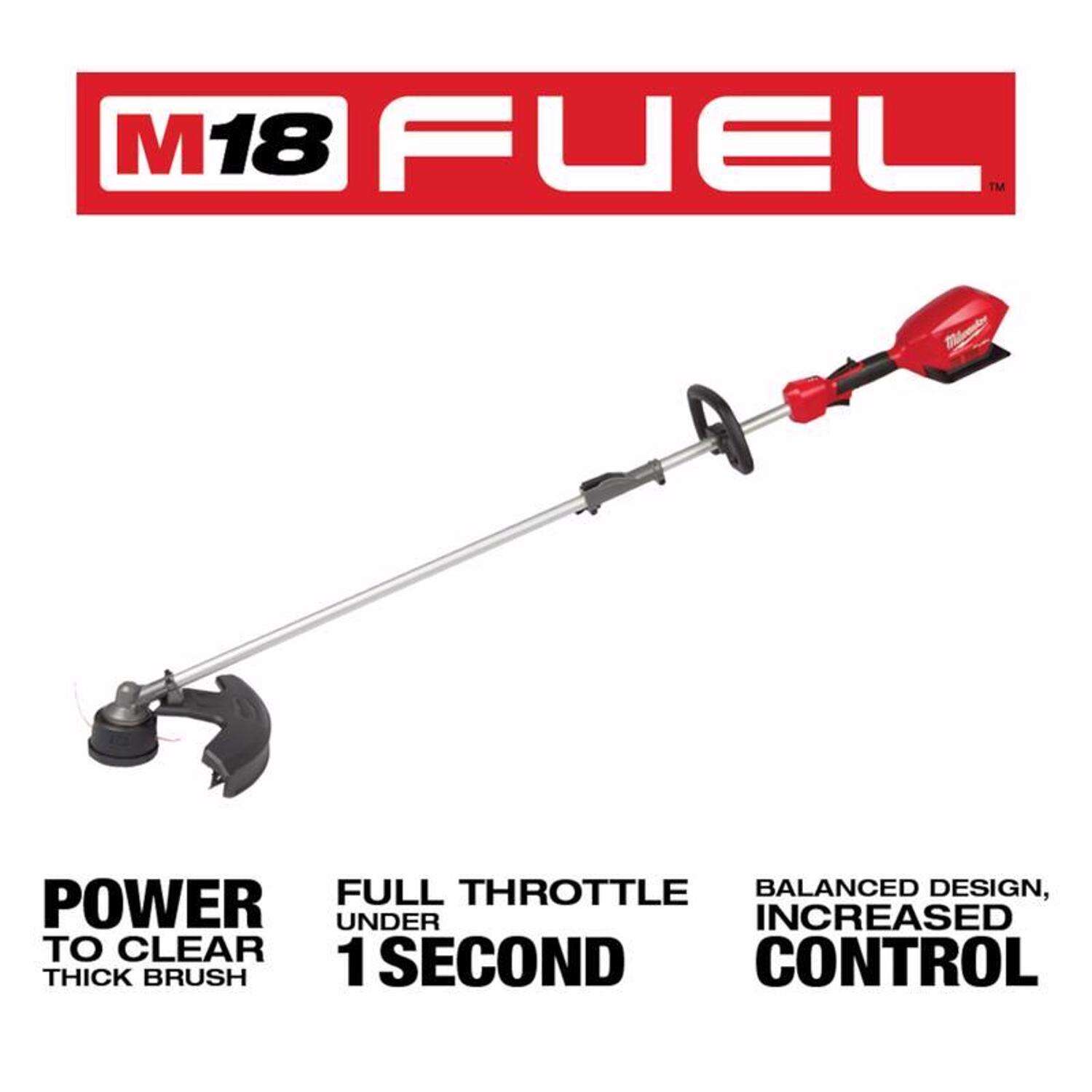 MW M18 FUEL Quik-Lok 2825-20ST 16 in. 18 V Battery String Trimmer Tool Only