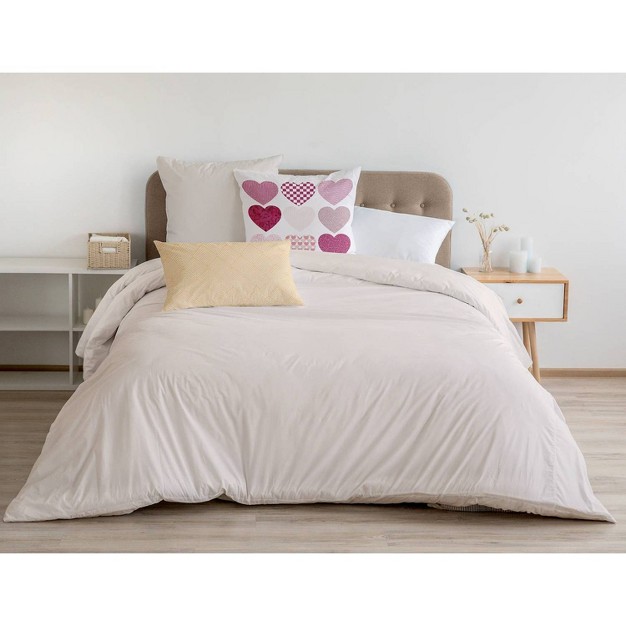 Valentine x27 s Day Patterned Hearts Square Throw Pillow Pink E By Design