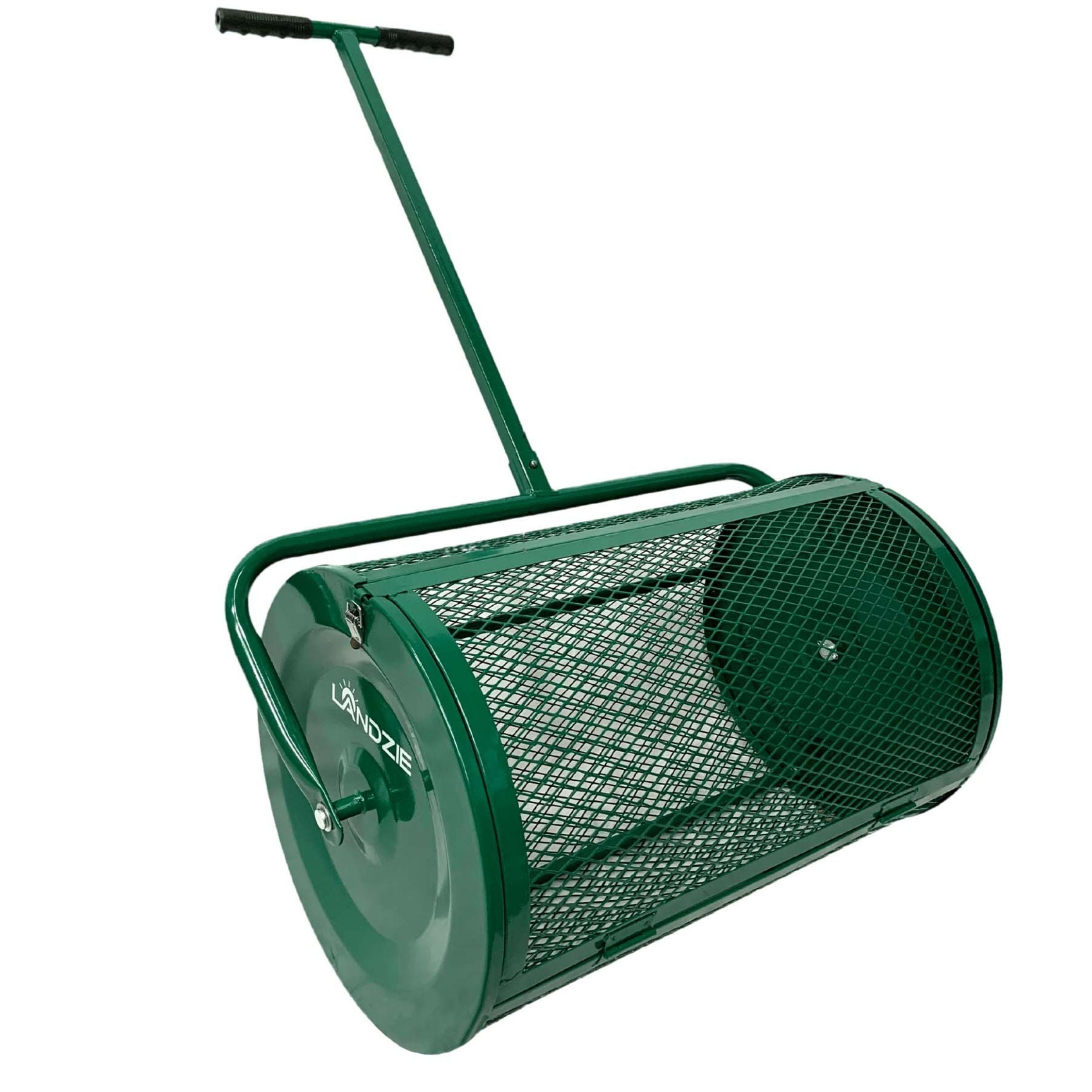 Landzie Lawn & Garden Spreader with Upgraded Side Clasps - 24