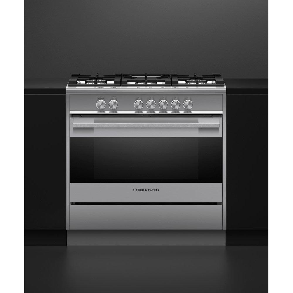 Fisher & Paykel 36-inch Freestanding Gas Range with AeroTech? Technology OR36SDG4X1