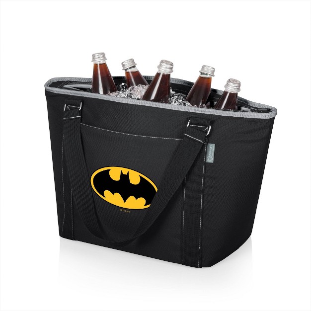 Picnic Time Batman Topanga 19qt Cooler Tote Bag Black