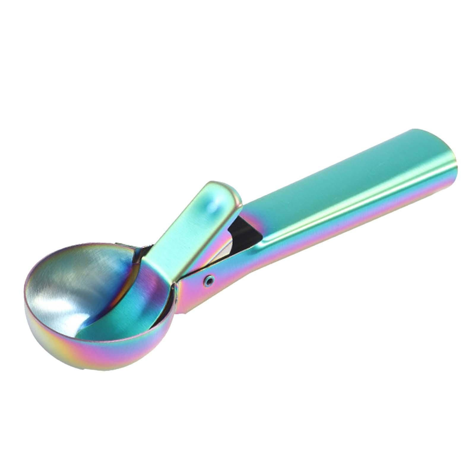 Ice Cream Scoop Aluminum Modern Nonstick For Gelato， Sorbet Dessert Shop Bar Multicolor A