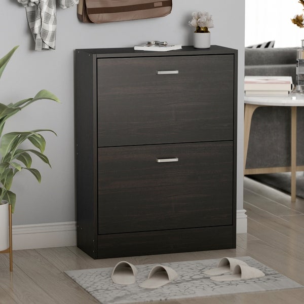 2-Tier Shoes Storage Cabinet - - 34558219