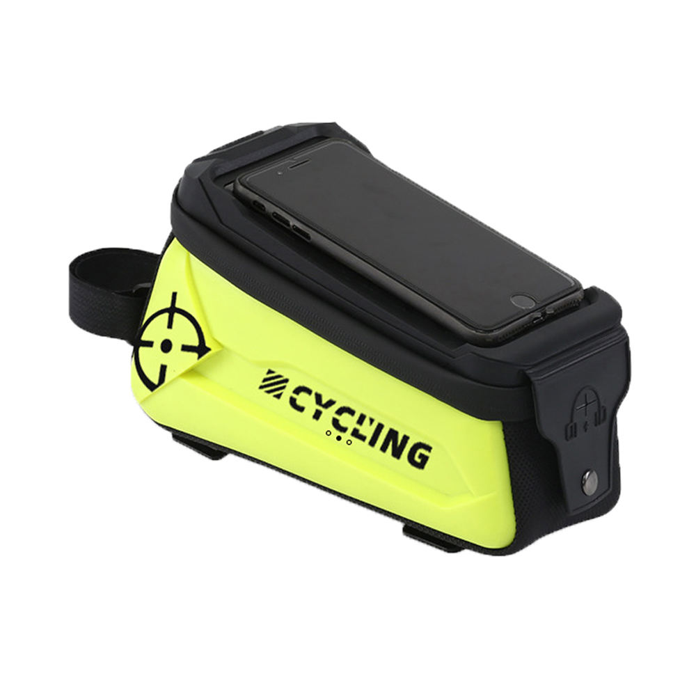 New Design Cycling Frame Front Phone Case Rainproof Touch Screen bicycle bags   boxes Bicycle Bag Bike Accessories