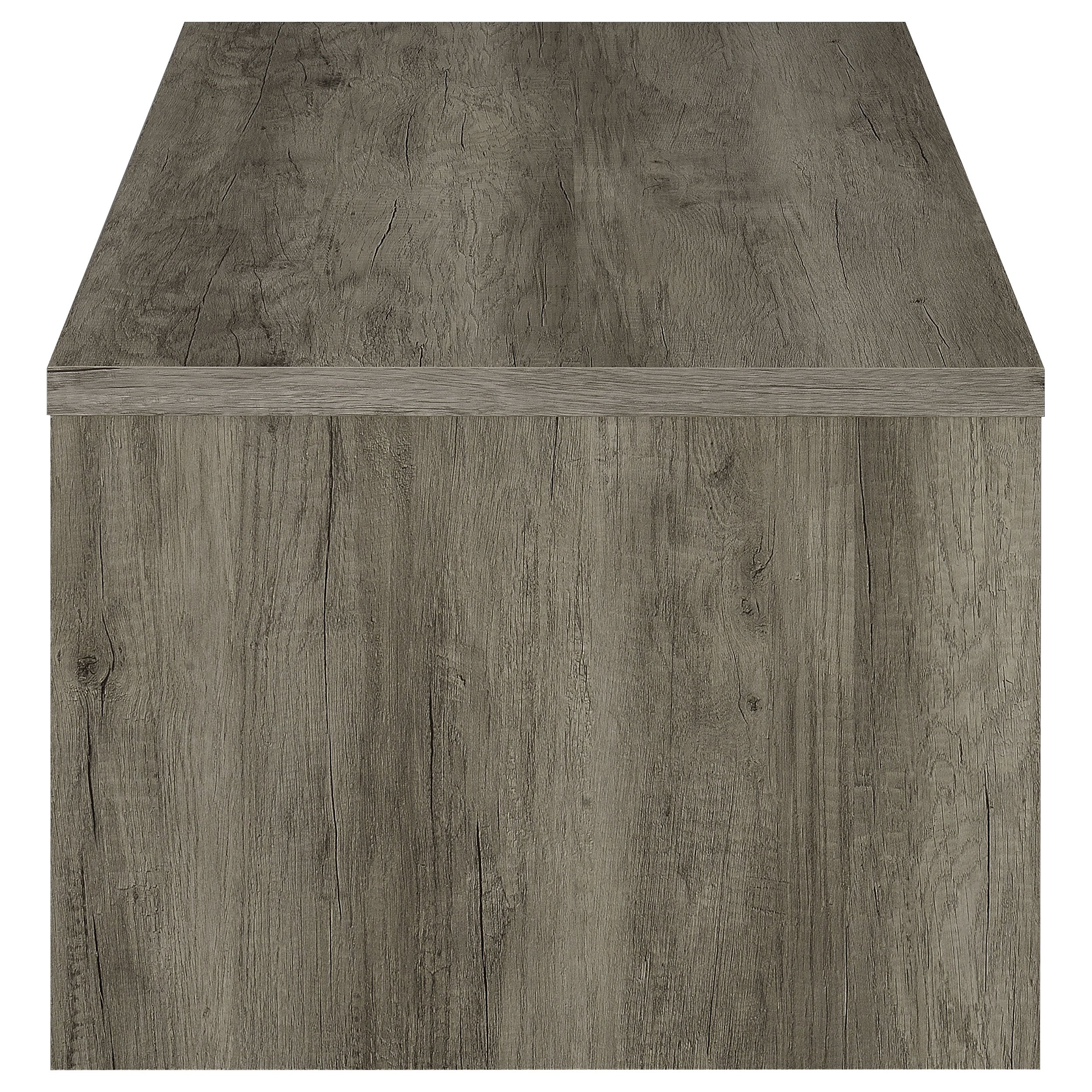 Felix 2-Drawer Rectangular Engineered Wood Coffee Table Grey Driftwood-707728