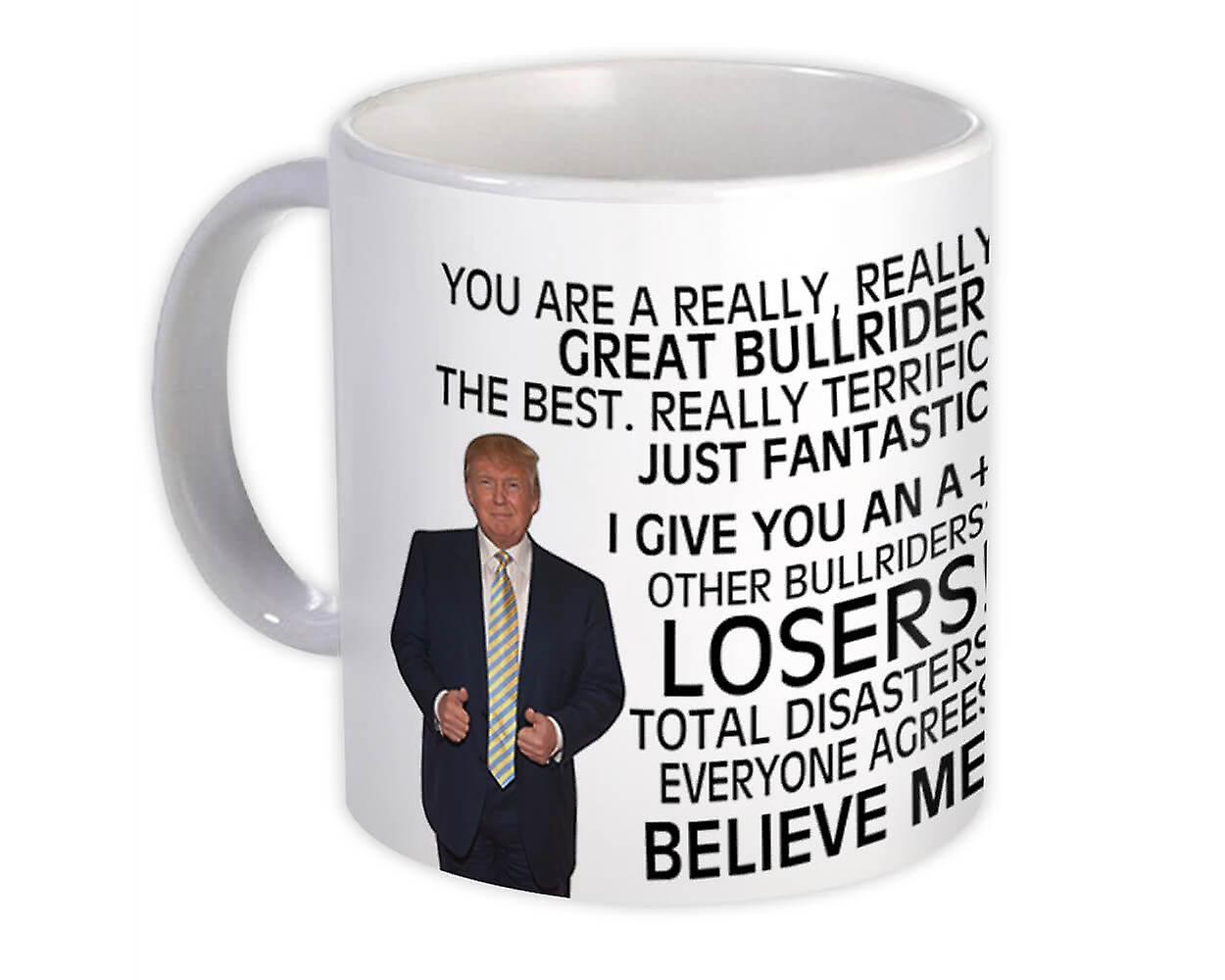 Gift Mug: Gift for Bullrider Donald