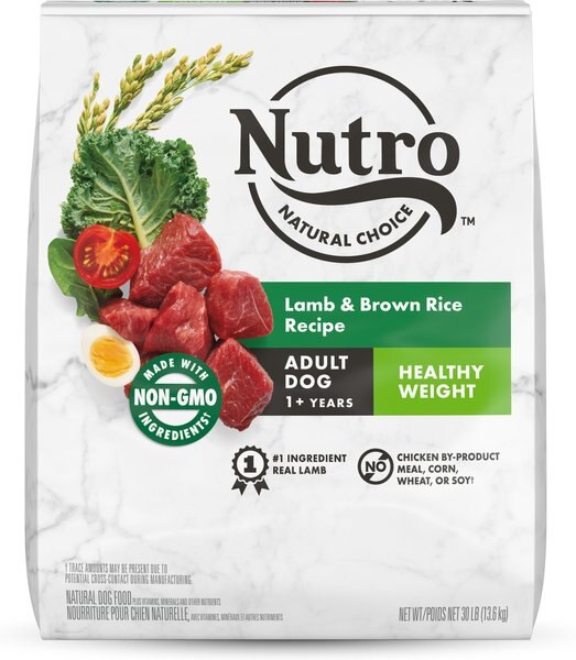 Nutro Natural Choice Healthy Weight Adult Lamb and Brown Rice Recipe Dry Dog Food