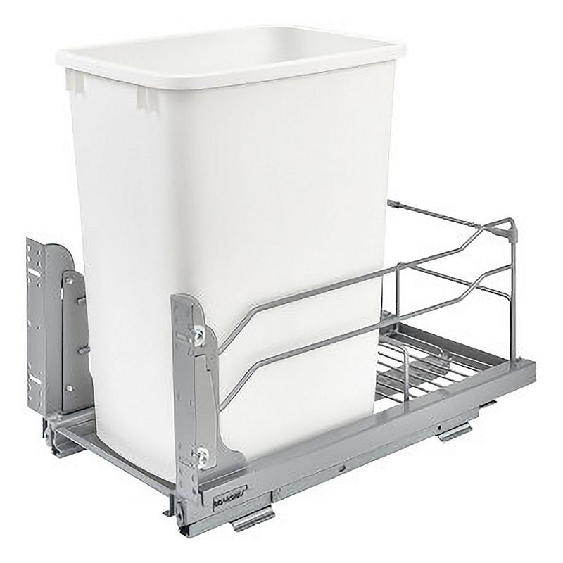 Rev-A-Shelf Pull Out Kitchen Trash Can 35 Qt with Soft-Close， 53WC-1535SCDM-111