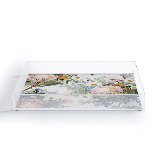 Iveta Abolina Protea Emmaline Acrylic Tray Deny Designs