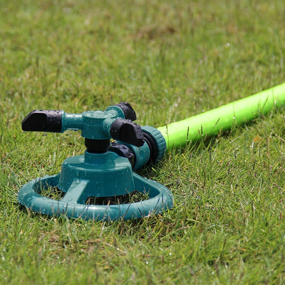 New Year's Deals!Lawn Sprinkler Automatic Garden Water Sprinklers Lawn Irrigation Rotation 360°