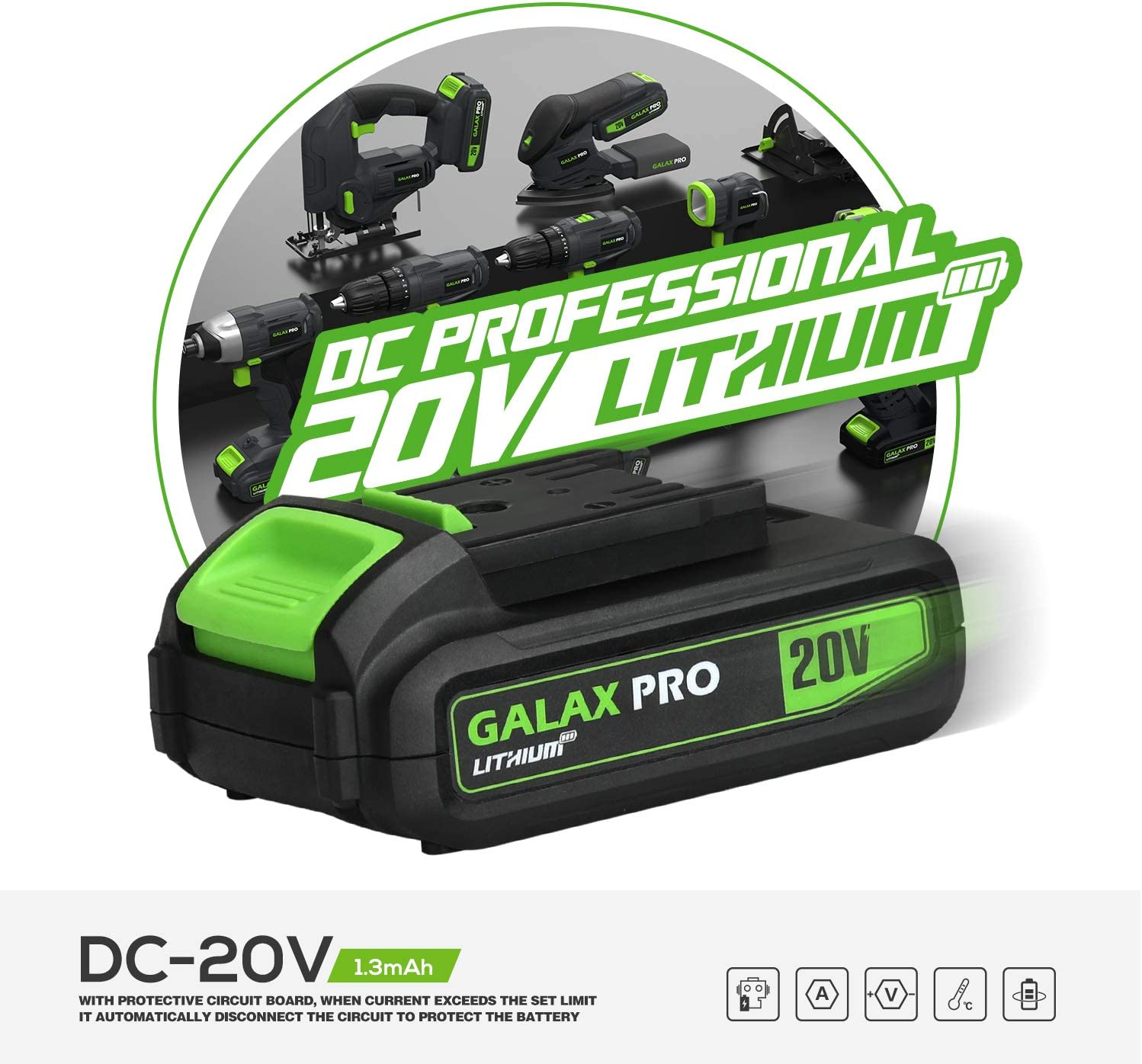 GALAX PRO 20V 4-1/2