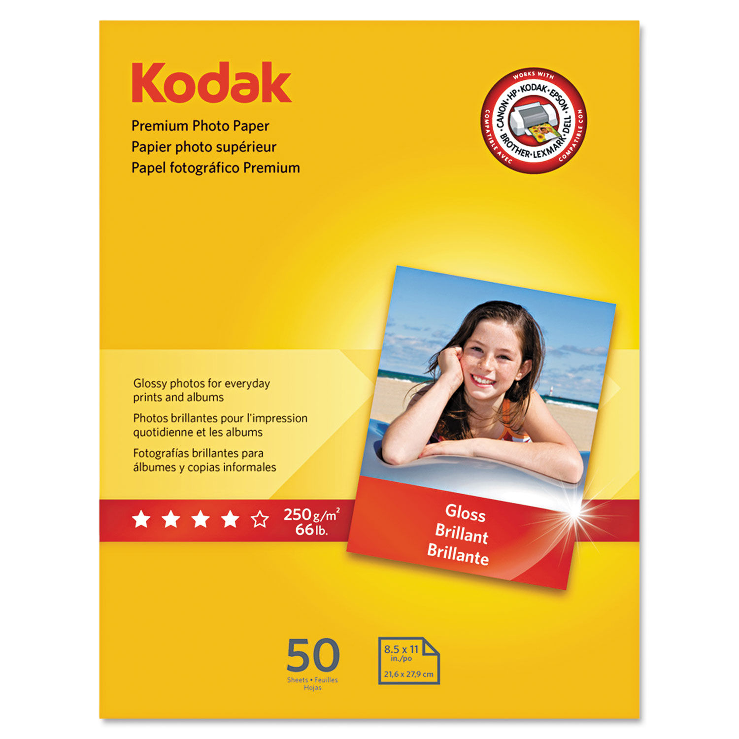 Premium Photo Paper by Kodak KOD8360513