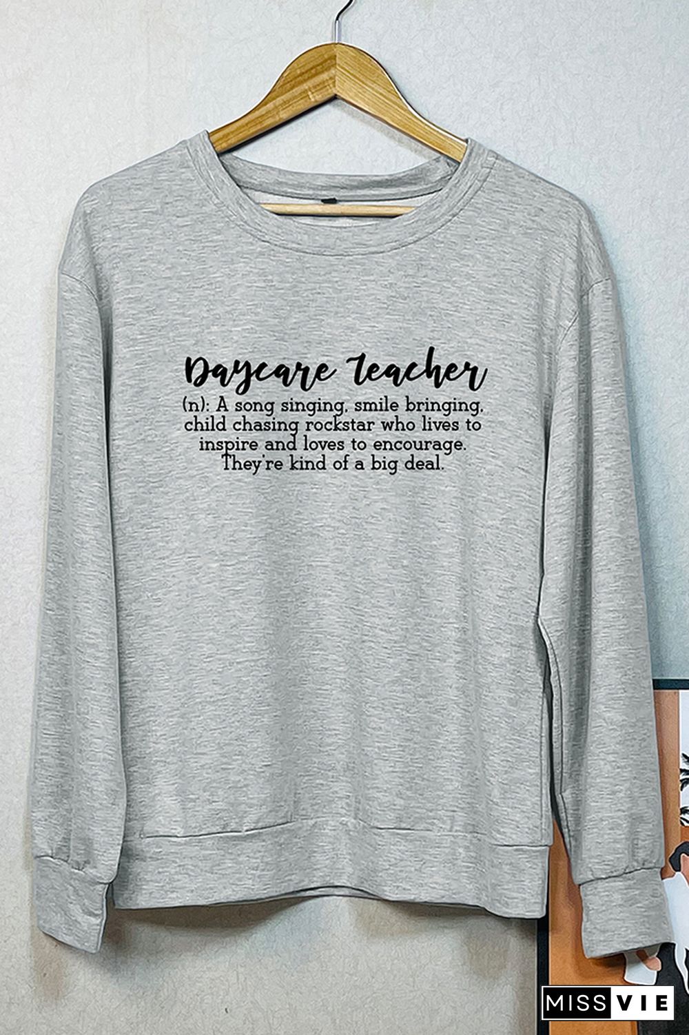 Daycare Teacher Definition Sweatshirt Wholesale