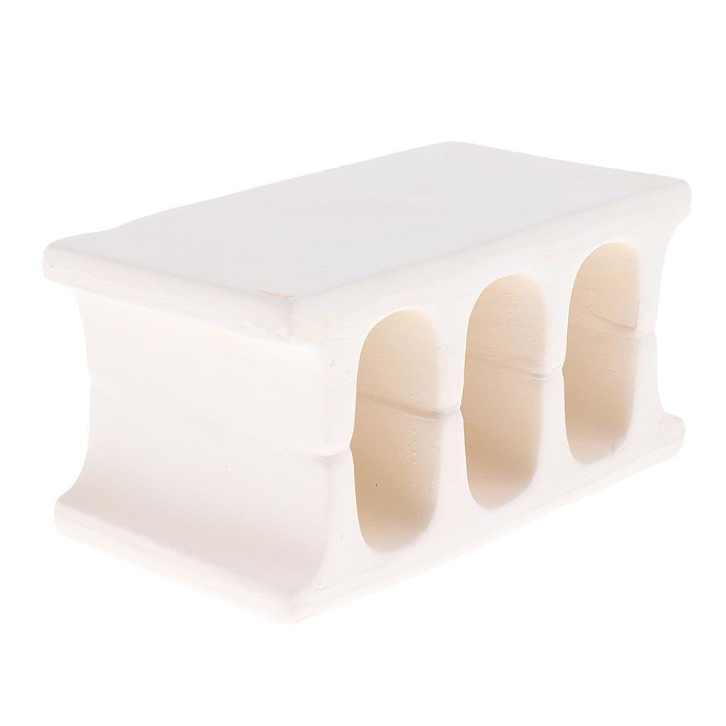 3 Pcs/set Ceramic Spawning Brick Shelter Fish Breeding Spawning Cave