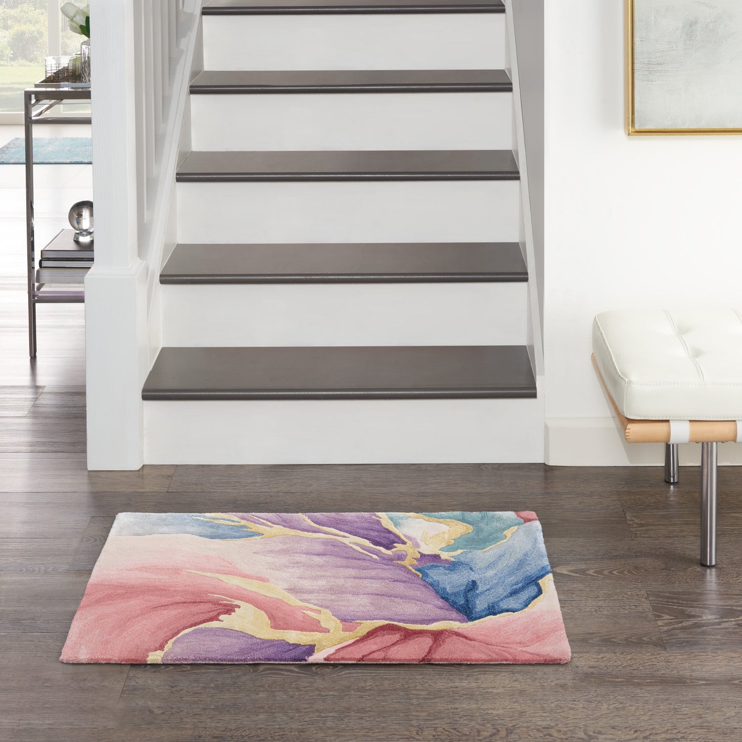 Prismatic Ivory Modern Rug