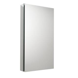 Fresca 20 in. W x 36 in. H x 5 in. D Frameless Recessed or Surface-Mounted Bathroom Medicine Cabinet FMC8059