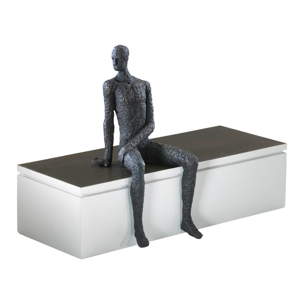 Posing Man Shelf Decor