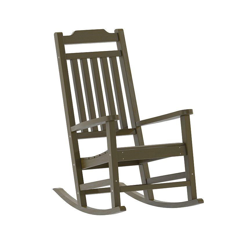 Flash Furniture Winston All-Weather Rocking Chair