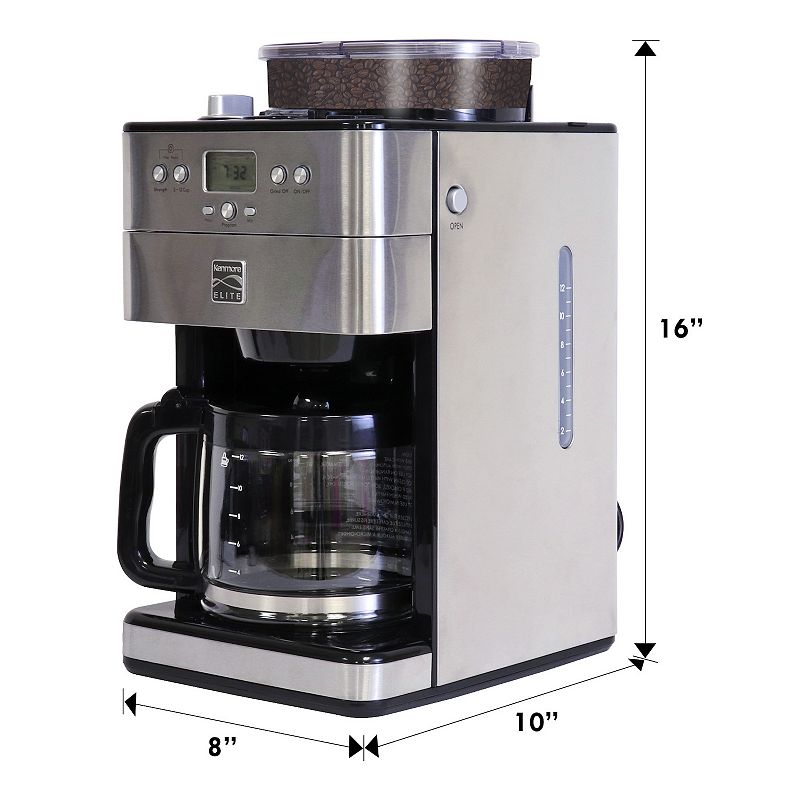 Kenmore Elite Grind and Brew 12-cup Coffee Maker with Burr Grinder