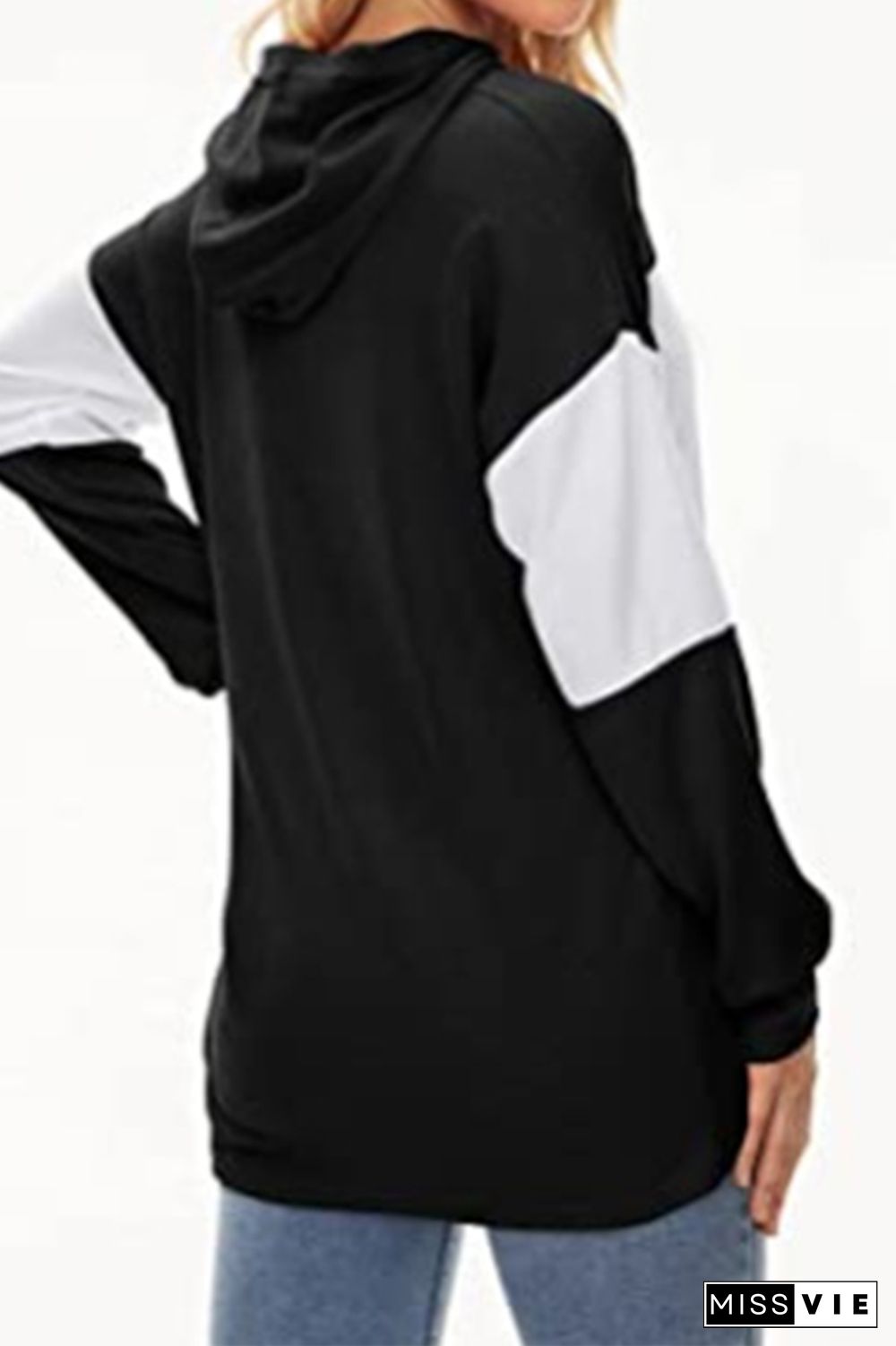 Color Block Hoodies Women Wholesale