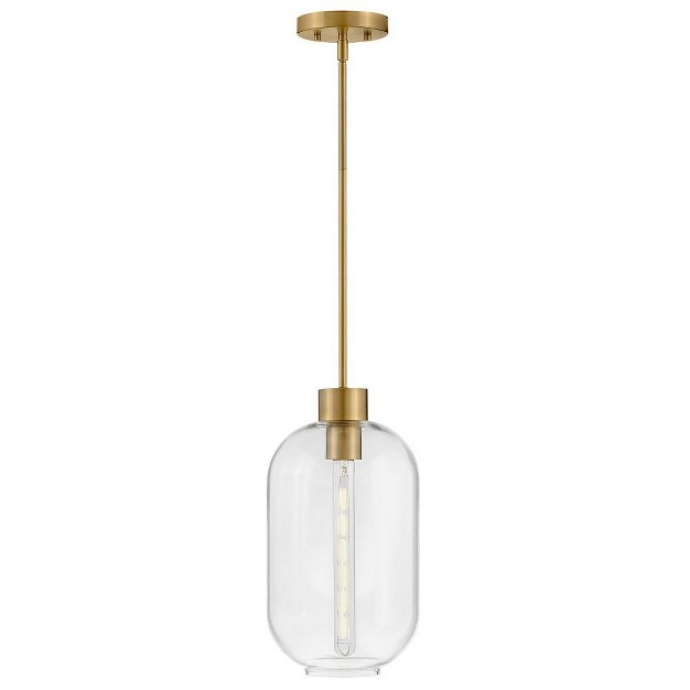 Lark Greer 1 Light Pendant Lacquered Brass