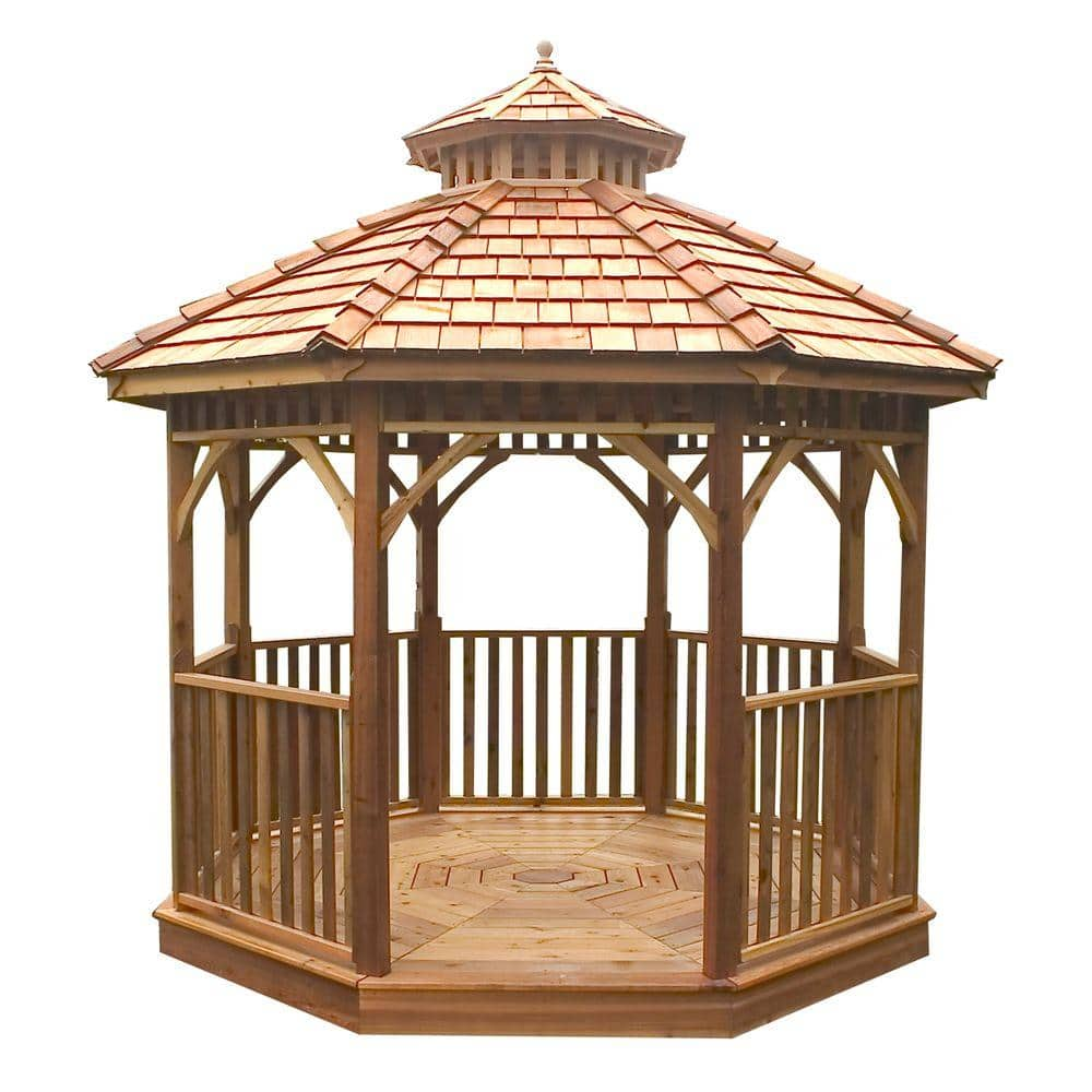 Outdoor Living Today 10 ft. Bayside Octagon Panelized Gazebo Bayside10