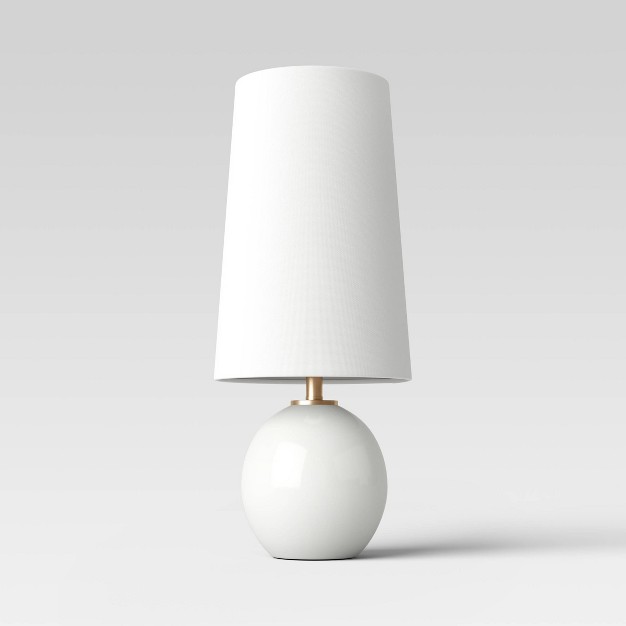 Marble Table Lamp Off white