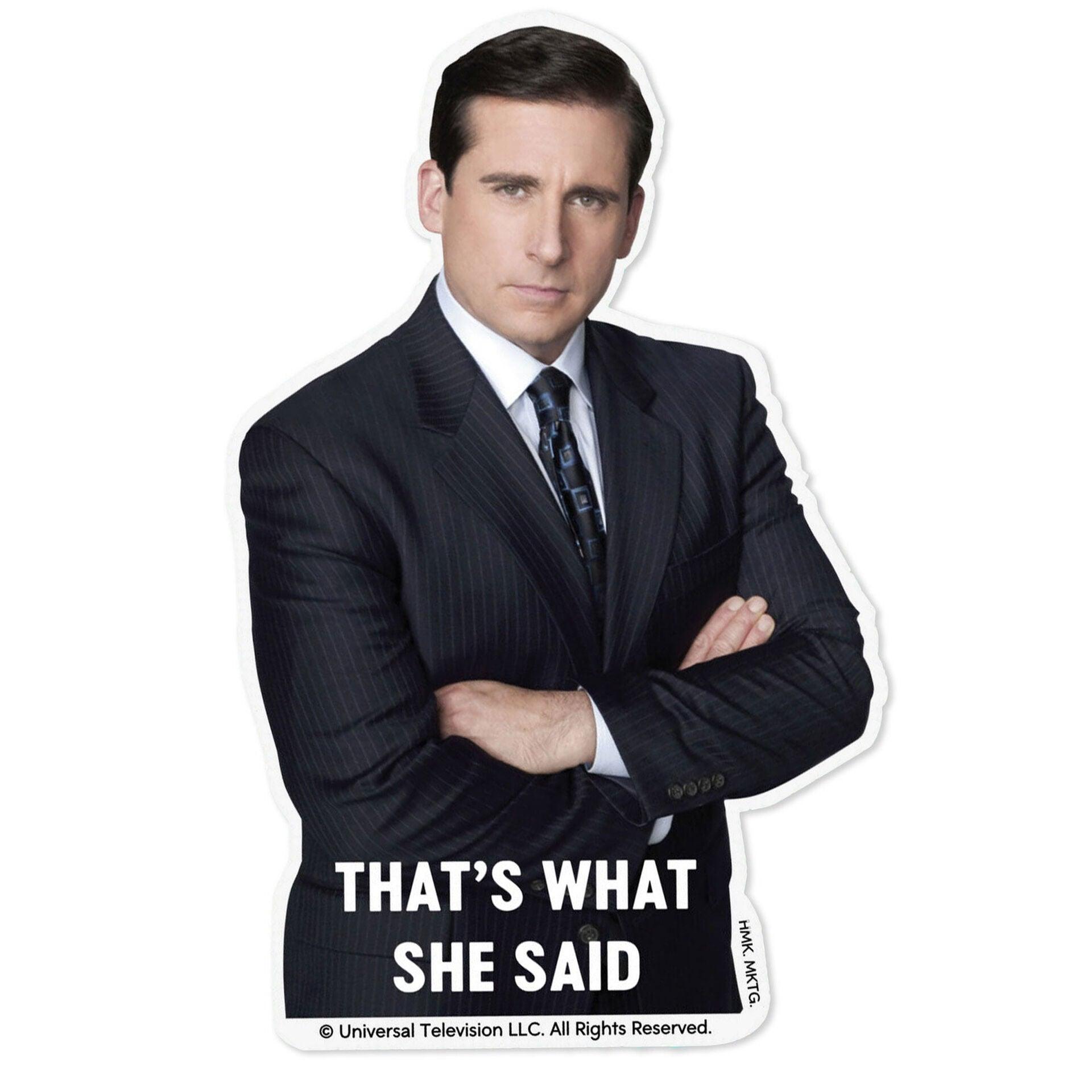 Hallmark  The Office® Michael Scott That's What She Said Vinyl Decal