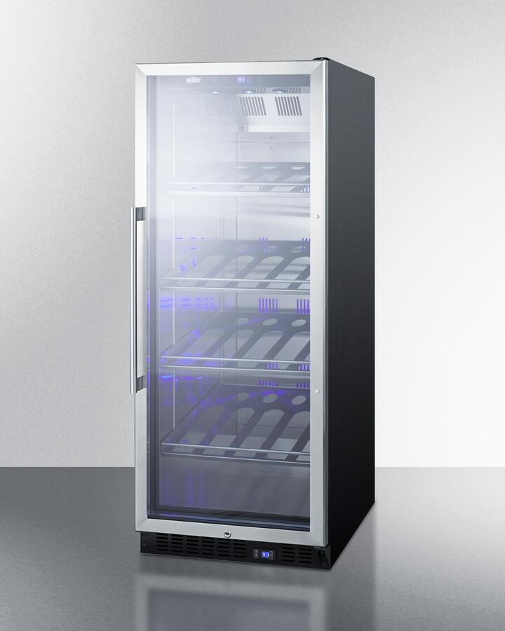 Summit Commercial SCR1156CH 24 Inch Stainless Steel Wine Cooler