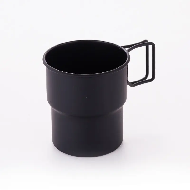 Stocked Custo Logo Color Coffee Fireproof 300 ml Wooden Sleeve Camping Wine Cups Stainless steel Cup For Camp