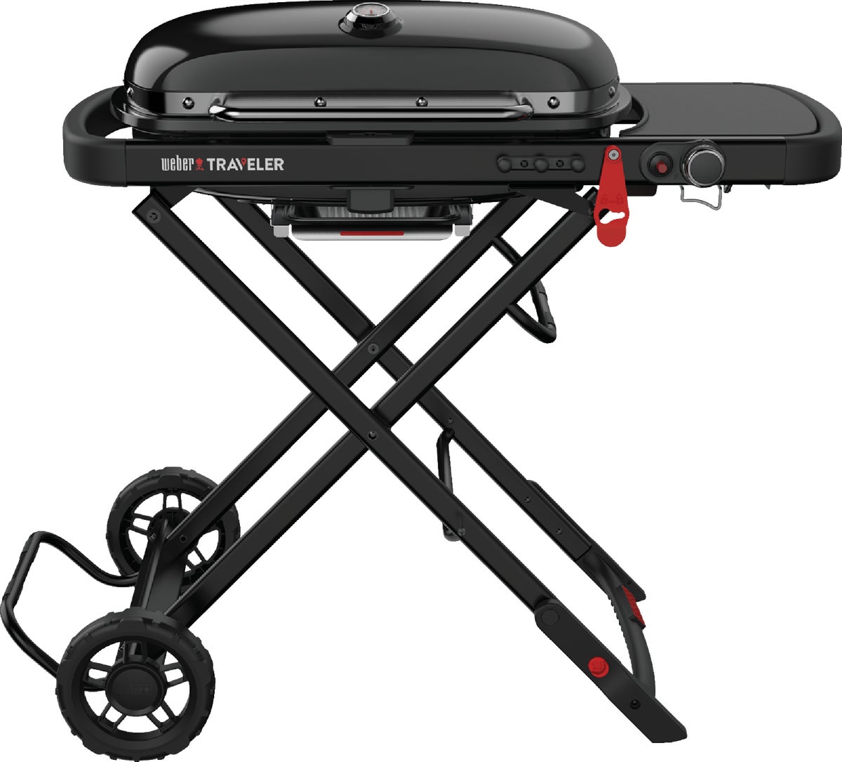 Weber Traveler Stealth Gas Grill Black