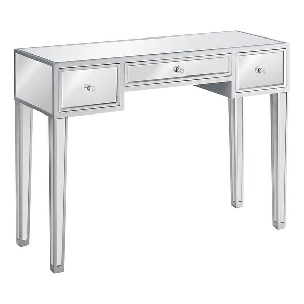 Accent Table， Console， Entryway， Narrow， Sofa， Storage Drawer， Living Room， Bedroom， Mirror， Clear， Transitional