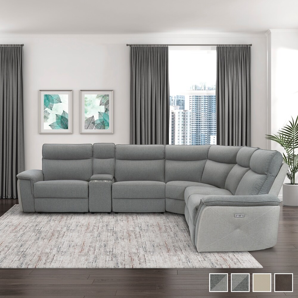 Blythe Power Modular Reclining Sectional Sofa