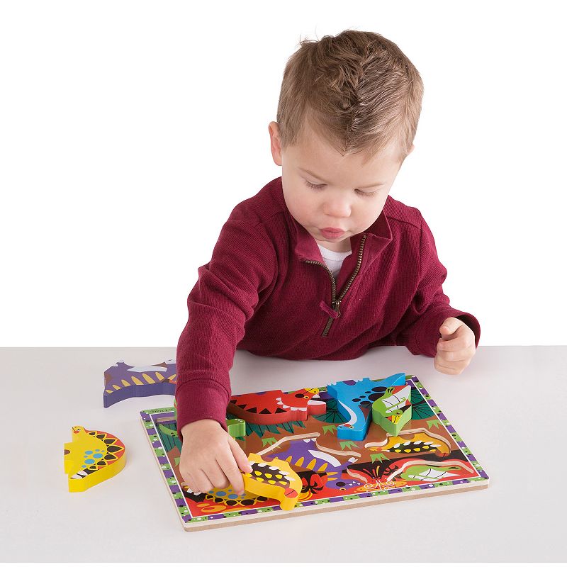 Melissa and Doug Dinosaurs Chunky Puzzle