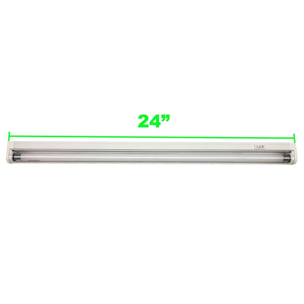 ViaVolt 2 ft. T5 1-Bulb High Output 24-Watt Fluorescent Grow Light Fixture V21