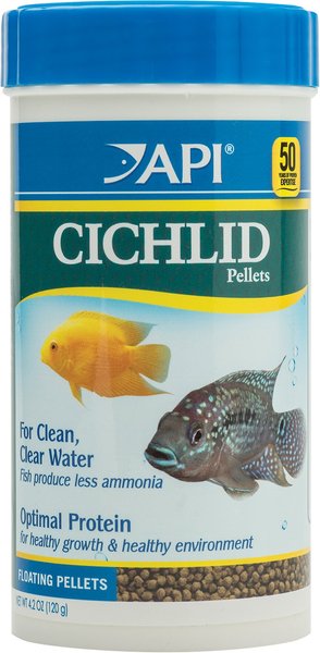 API Large Floating Pellets Cichlid Fish Food