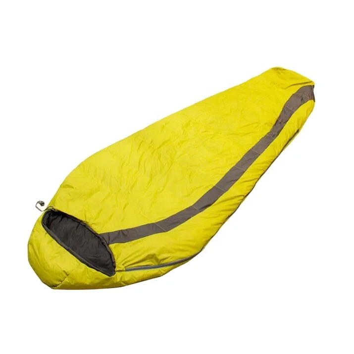 Professional camping emergency portable Water Resistance light weight winter thermal double sleeping bag