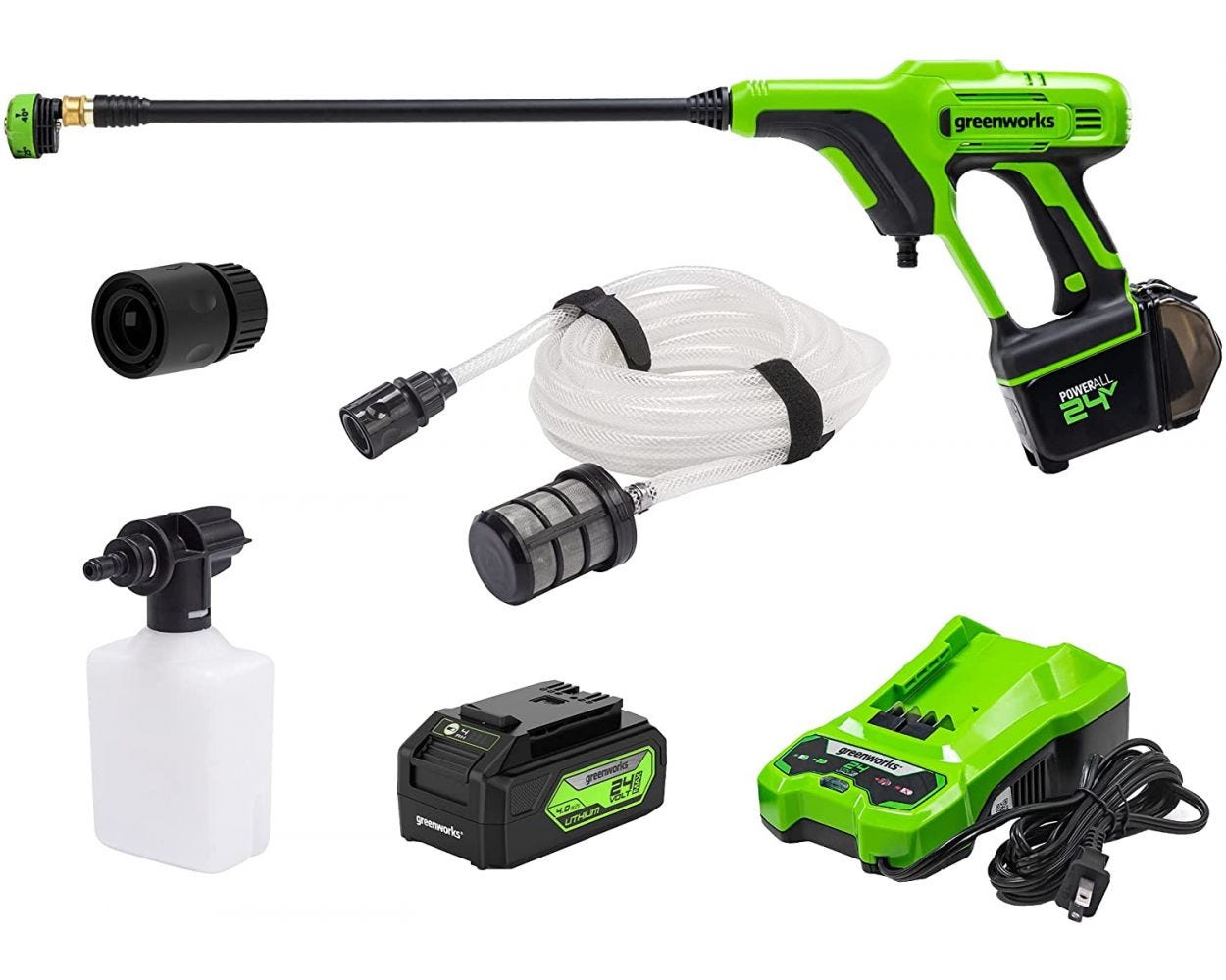 24V 600-PSI Cordless Power Cleaner w/Battery  Charger | Greenworks