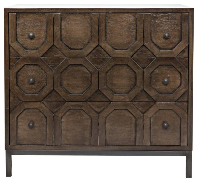 CFC Furniture   Hadley 3 Drawer Dresser   FF100 S   Transitional   Accent Chests And Cabinets   by GreatFurnitureDeal  Houzz