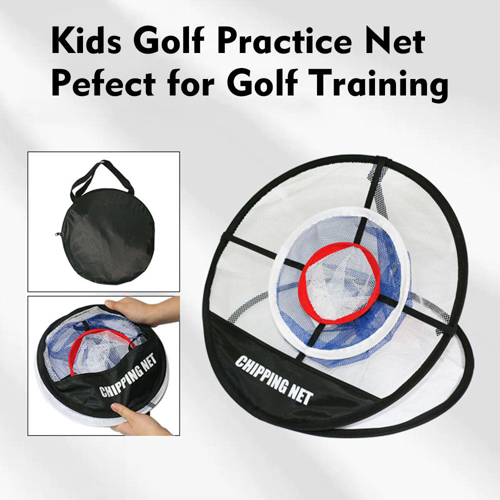 Chipping Net Training Hitting Aid Pop-up Indoor Golfing Net Chipping Putting Trainer Practice Net Pefect for Training