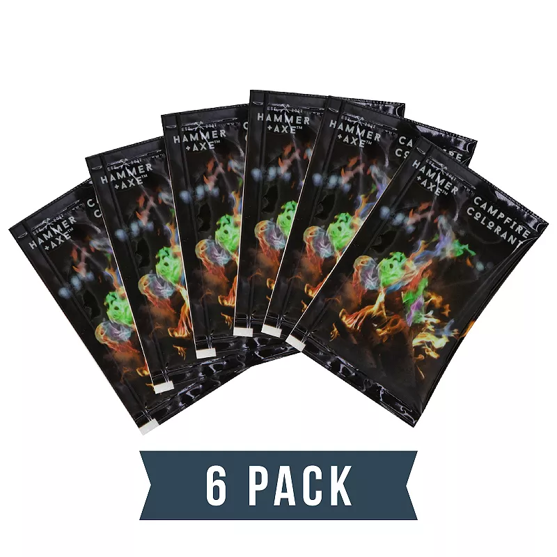 Hammer and Axe 6-Pack Campfire Colorant