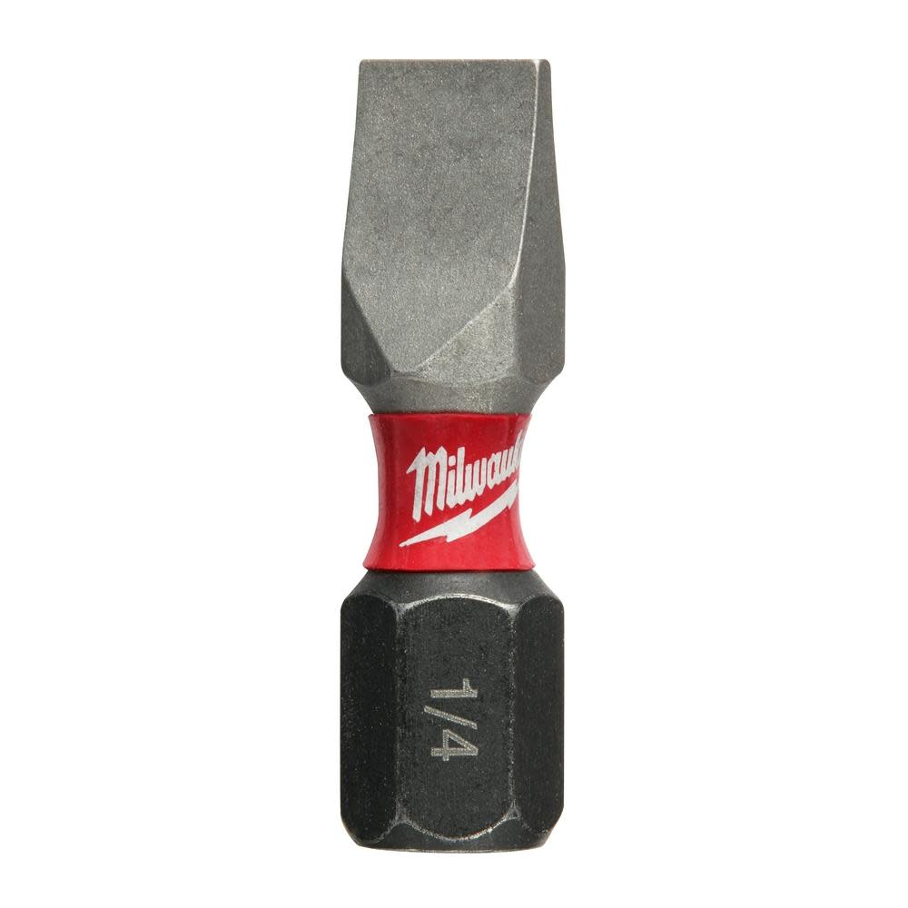 Milwaukee SHOCKWAVE 2-Piece Impact Slotted 1/4 in. Insert Bits 48-32-4418 from Milwaukee