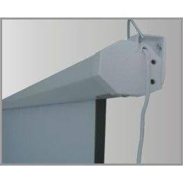 ProHT 120 in. Electric Projection Screen with White Frame 05356